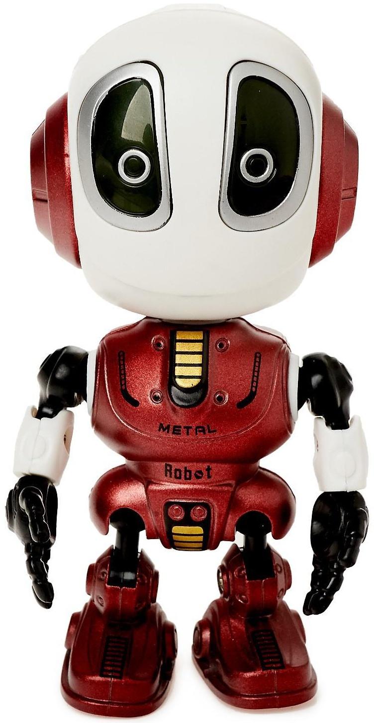 Робот, реагирует на прикосновение, световые и звуковые эффекты, МИКС, в пакете