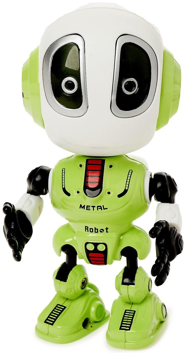 Робот, реагирует на прикосновение, световые и звуковые эффекты, МИКС, в пакете