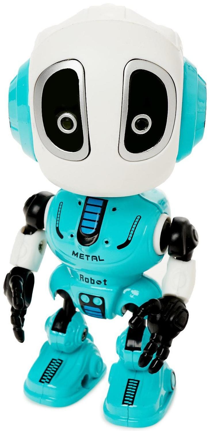 Робот, реагирует на прикосновение, световые и звуковые эффекты, МИКС, в пакете