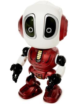 Робот, реагирует на прикосновение, световые и звуковые эффекты, МИКС, в пакете