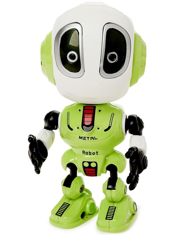 Робот, реагирует на прикосновение, световые и звуковые эффекты, МИКС, в пакете