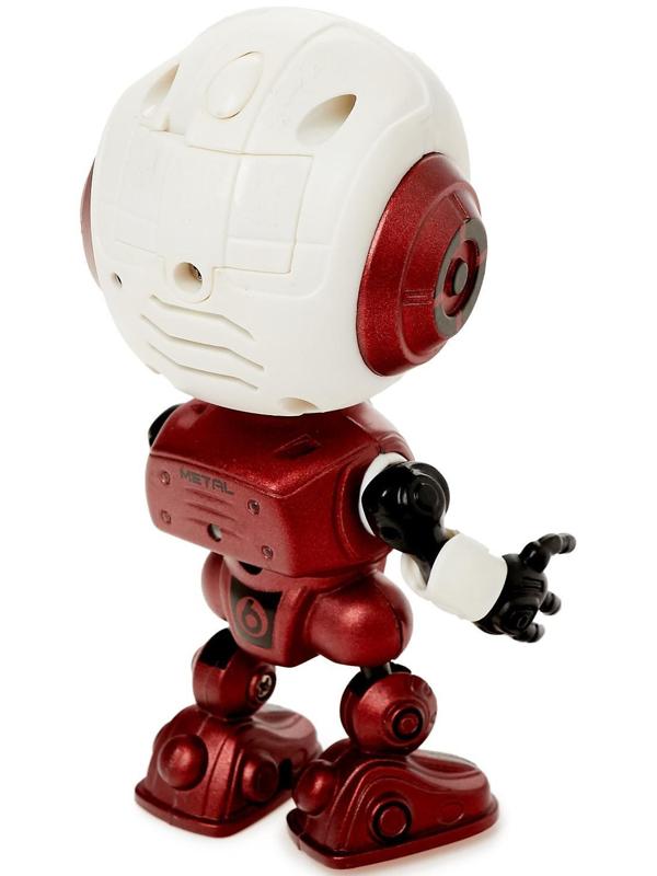 Робот, реагирует на прикосновение, световые и звуковые эффекты, МИКС, в пакете