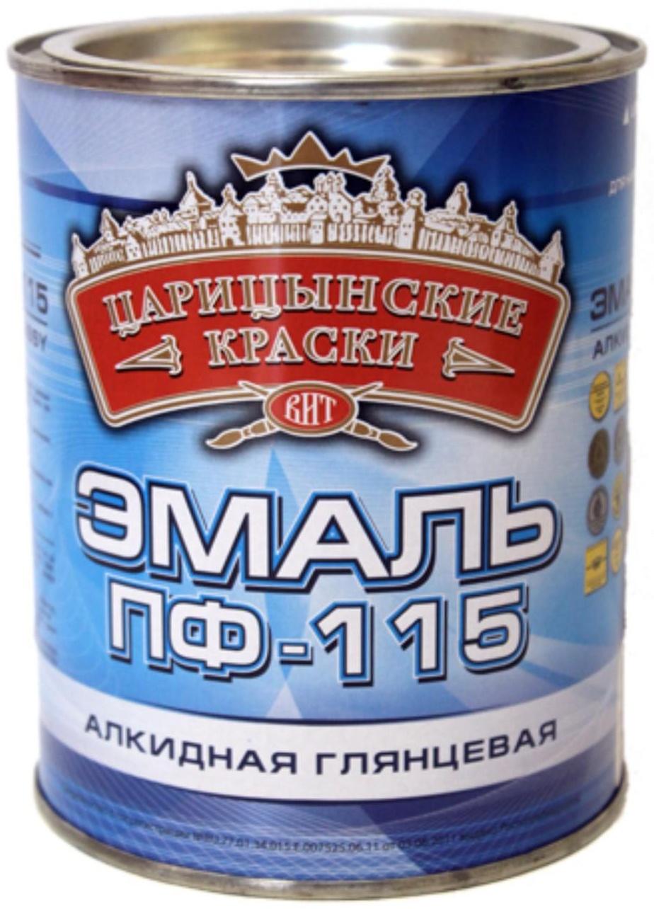 Эмаль ПФ 115 Царицынские краски черная 1,9кг