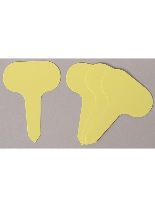 Таблички садовые для маркировки, 7 см, набор 20 шт., пластик, цвет МИКС, Greengo