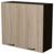 Шкаф навесной Сабрина 800х300х720 2 дверцы  венге/дуб сонома