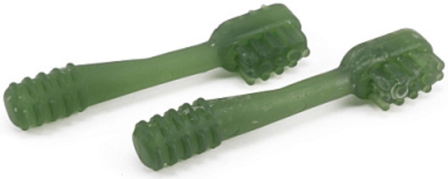 Зубная щетка TitBit ДЕНТАЛ+ для собак маленьких пород, мясо кролика