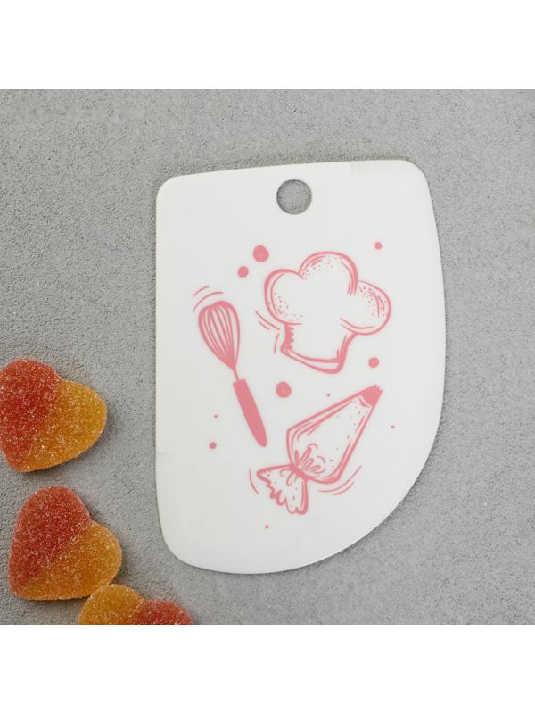 Набор кондитерских шпателей KONFINETTA «Сладости» 11.5×8 см, 11.2×6.5 см, 10×7 см, 3 шт