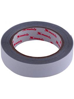 Лента клейкая MATRIX 88727, противоскользящая, влагостойкая, прозрачная, 25 мм х 5 м