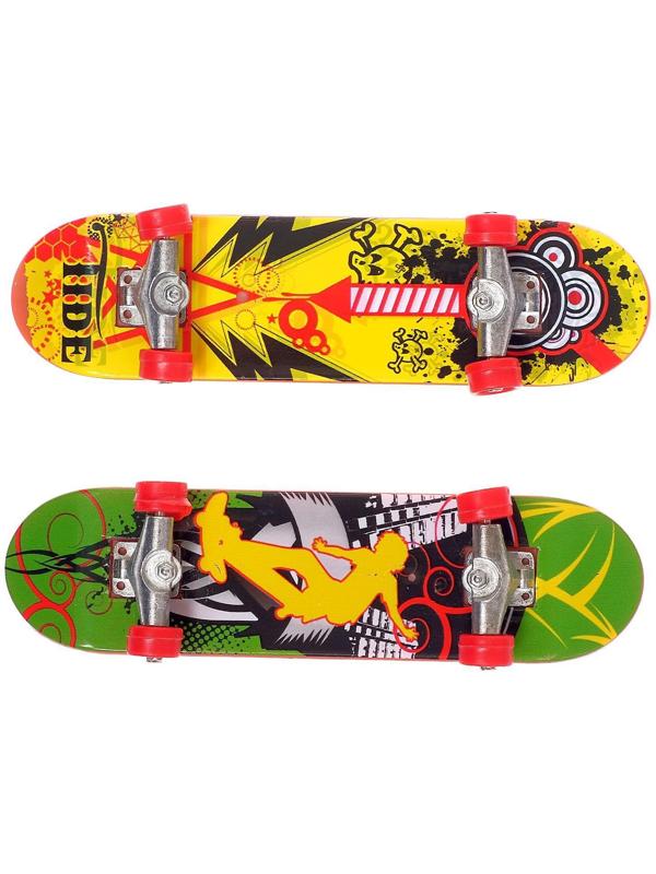Набор «Скейтеры», 2 фингерборда, с дополнительным комплектом колёс, цвет МИКС, в пакете