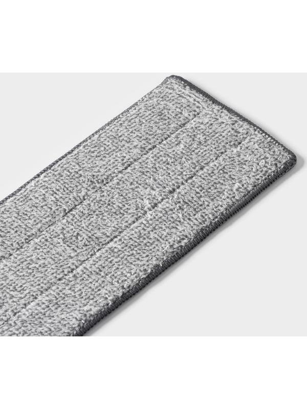 Насадка для швабры на липучке из микрофибры Доляна, комплектующие к набору, 32×12 см, 1 карман