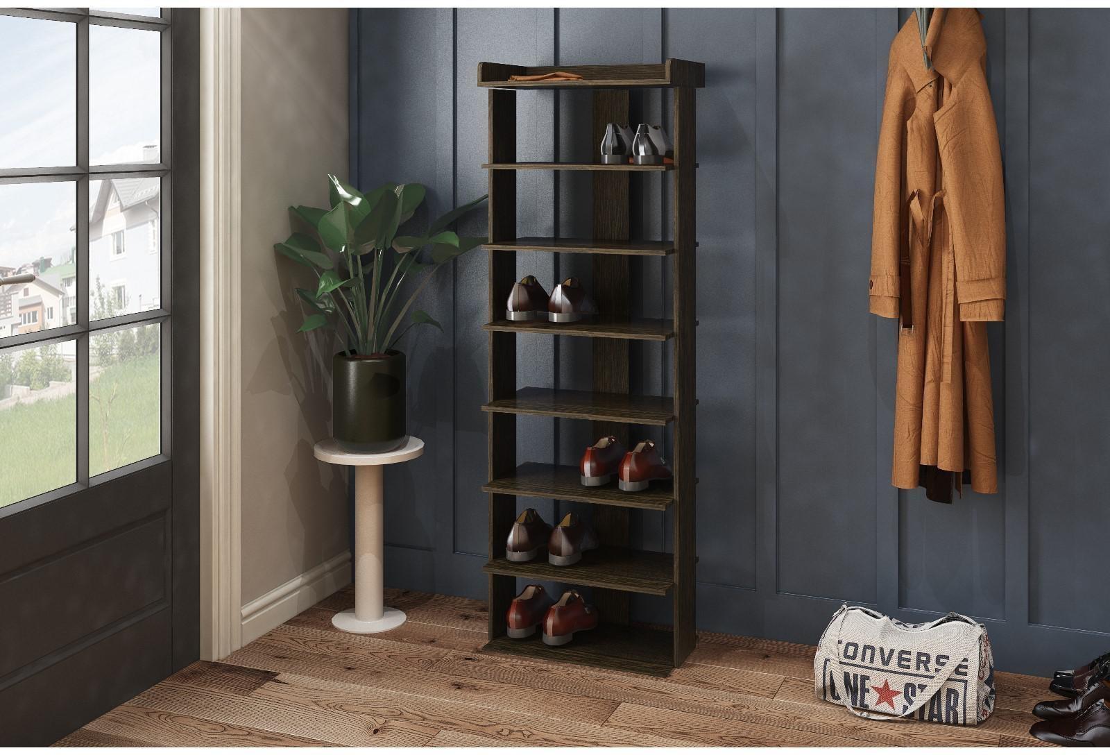 Стеллаж  Норд №6, 500х300х1628, Венге