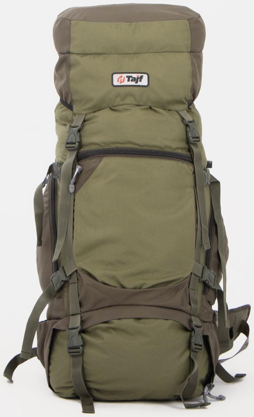 Рюкзак туристический, 65 л, отдел на шнурке, 2 наружных кармана, 2 боковых кармана, цвет оливковый