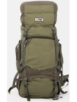 Рюкзак туристический, 65 л, отдел на шнурке, 2 наружных кармана, 2 боковых кармана, цвет оливковый