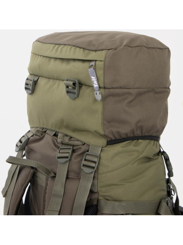 Рюкзак туристический, 65 л, отдел на шнурке, 2 наружных кармана, 2 боковых кармана, цвет оливковый