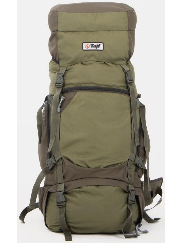Рюкзак туристический, 65 л, отдел на шнурке, 2 наружных кармана, 2 боковых кармана, цвет оливковый
