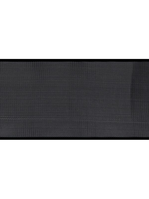 Шторная лента фиксированная сборка, органза, 10 см, 50 ± 1 м, цвет прозрачный