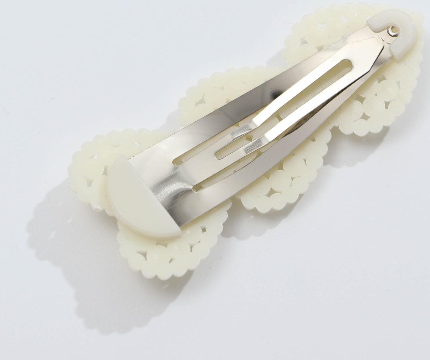 Заколка для волос на подложке «Love»