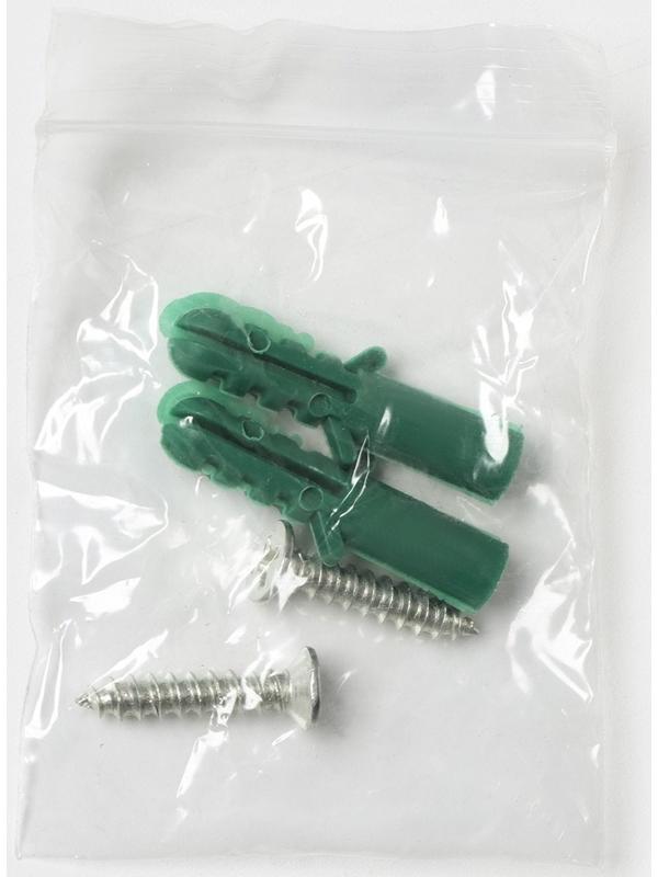 Держатель для швабр Доляна, 35×5×3 см, 3 отделения, крепление саморезы в копмлекте