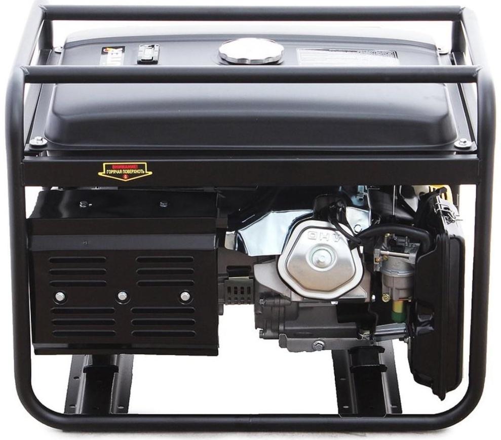 Генератор Huter DY6500L, бензин/газ, 4Т, 13 л.с., 5.5 кВт, выходы 2х220 В, 22 л