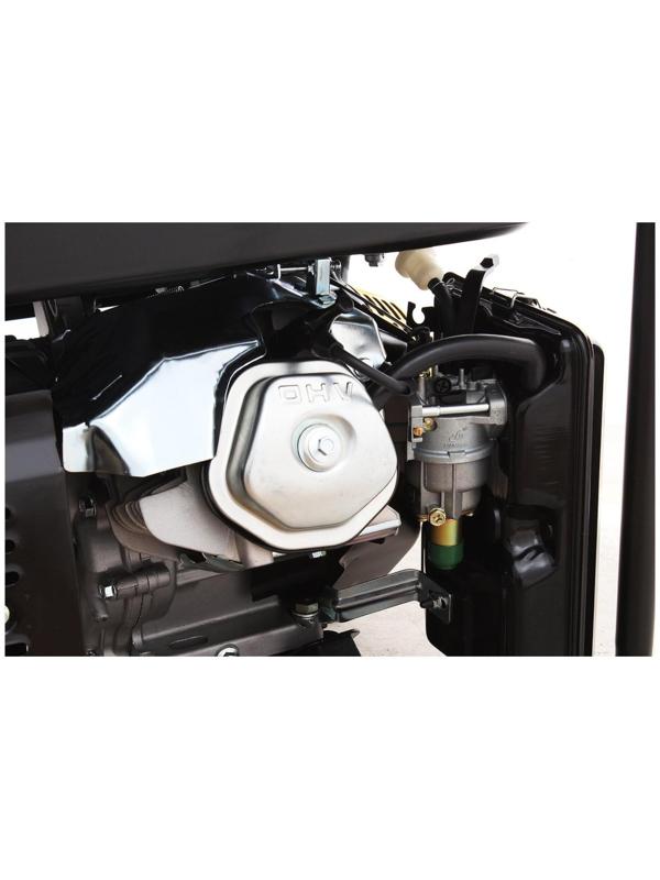 Генератор Huter DY6500L, бензин/газ, 4Т, 13 л.с., 5.5 кВт, выходы 2х220 В, 22 л