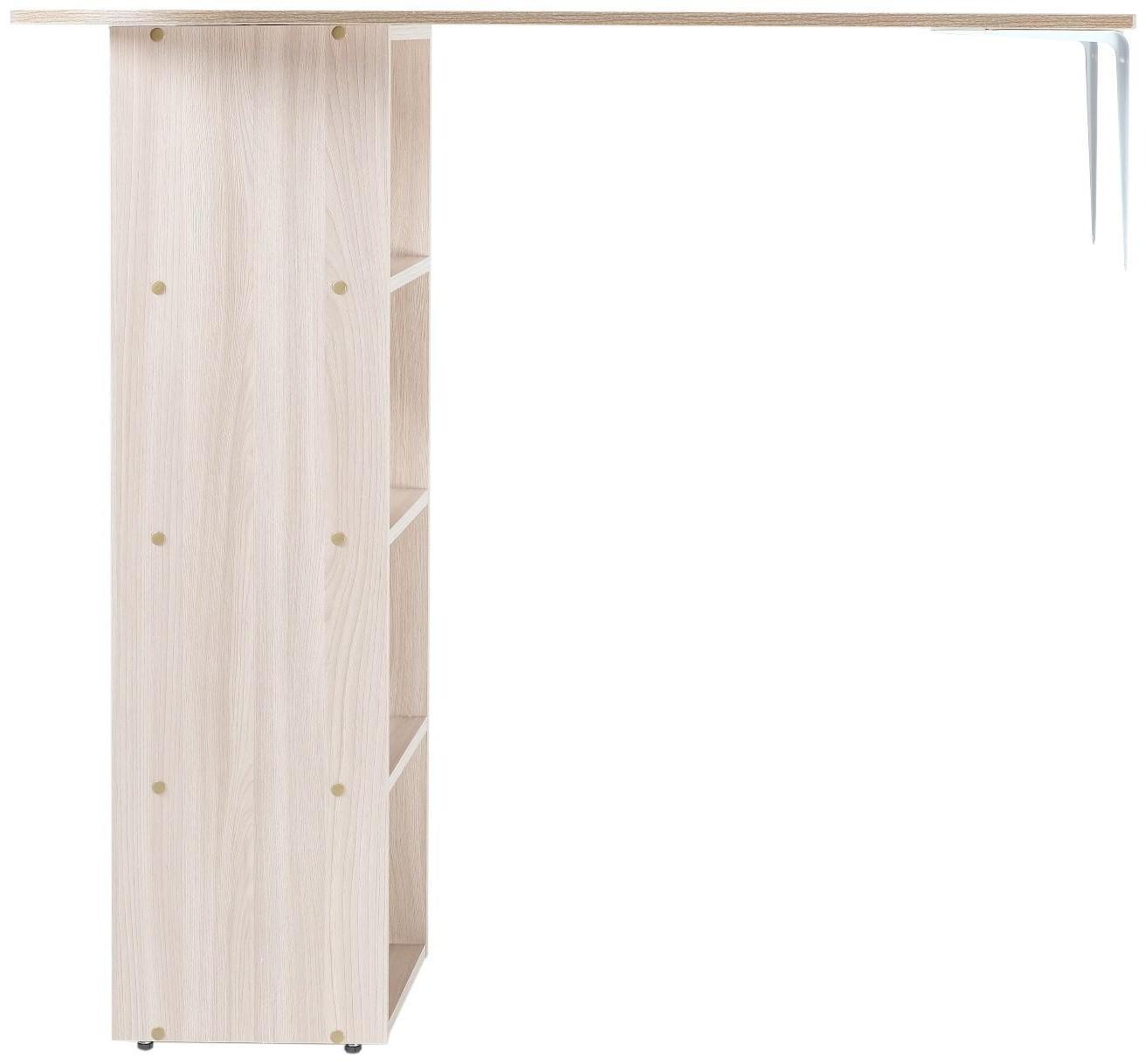 Шкаф напольный с барной столешницей ЛДСП, 1200х600х1100 мм (16мм), Шимо светлый