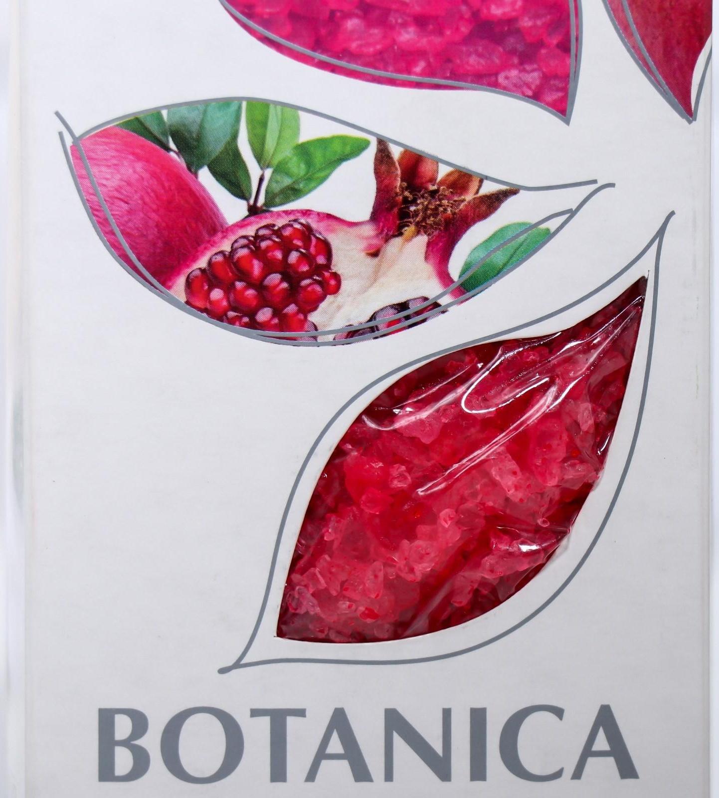 Соль для ванн BOTANICA, гранат и вишня, 700 г