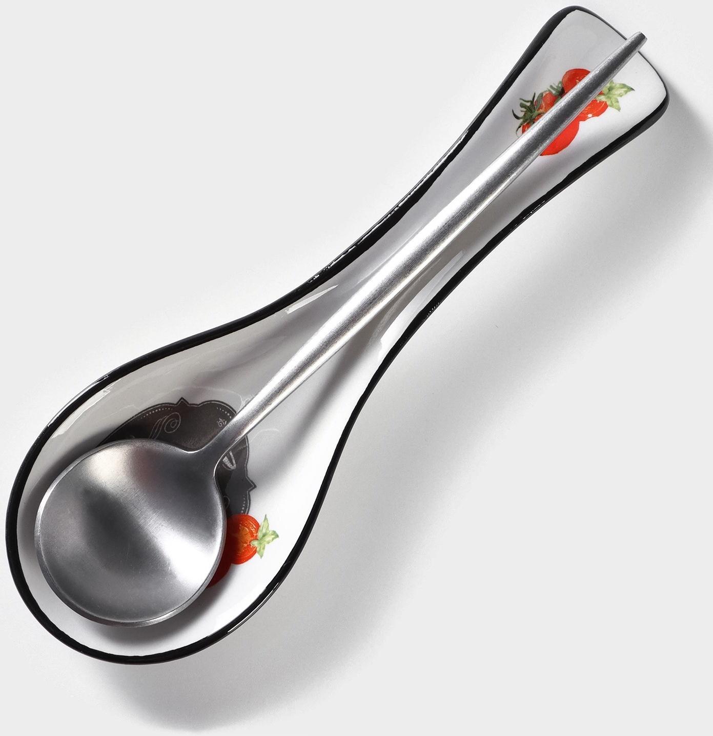 Подставка под ложку Доляна «Гурман», 22,5×7,5×2,5 см