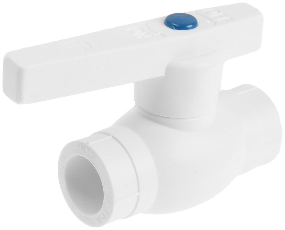 Кран шаровой MeerPlast, 20 мм, полипропиленовый