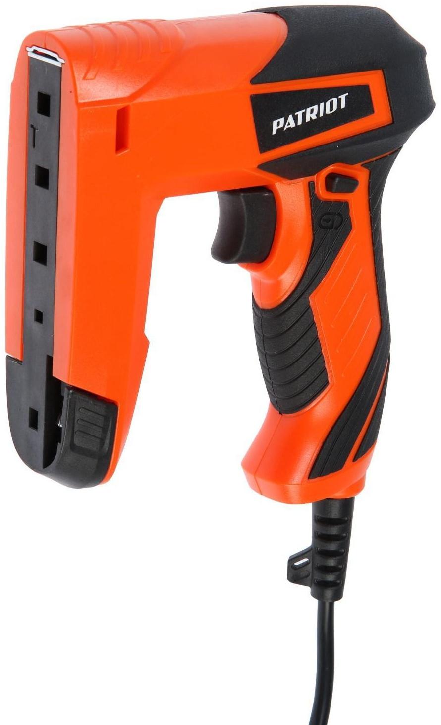 Степлер электрический PATRIOT EN 141, 45 Вт, 30 уд/мин, скобы 8-14 мм тип 53А, гвозди тип 48