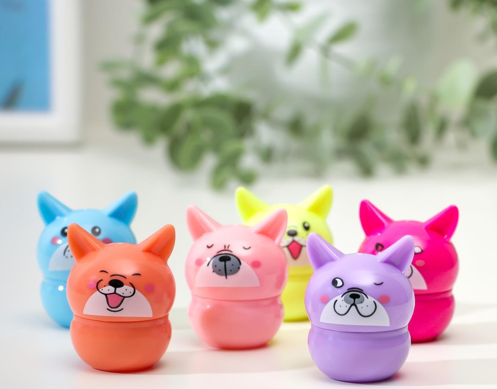 Бальзам для губ «Пёсик», микс цветов и ароматов