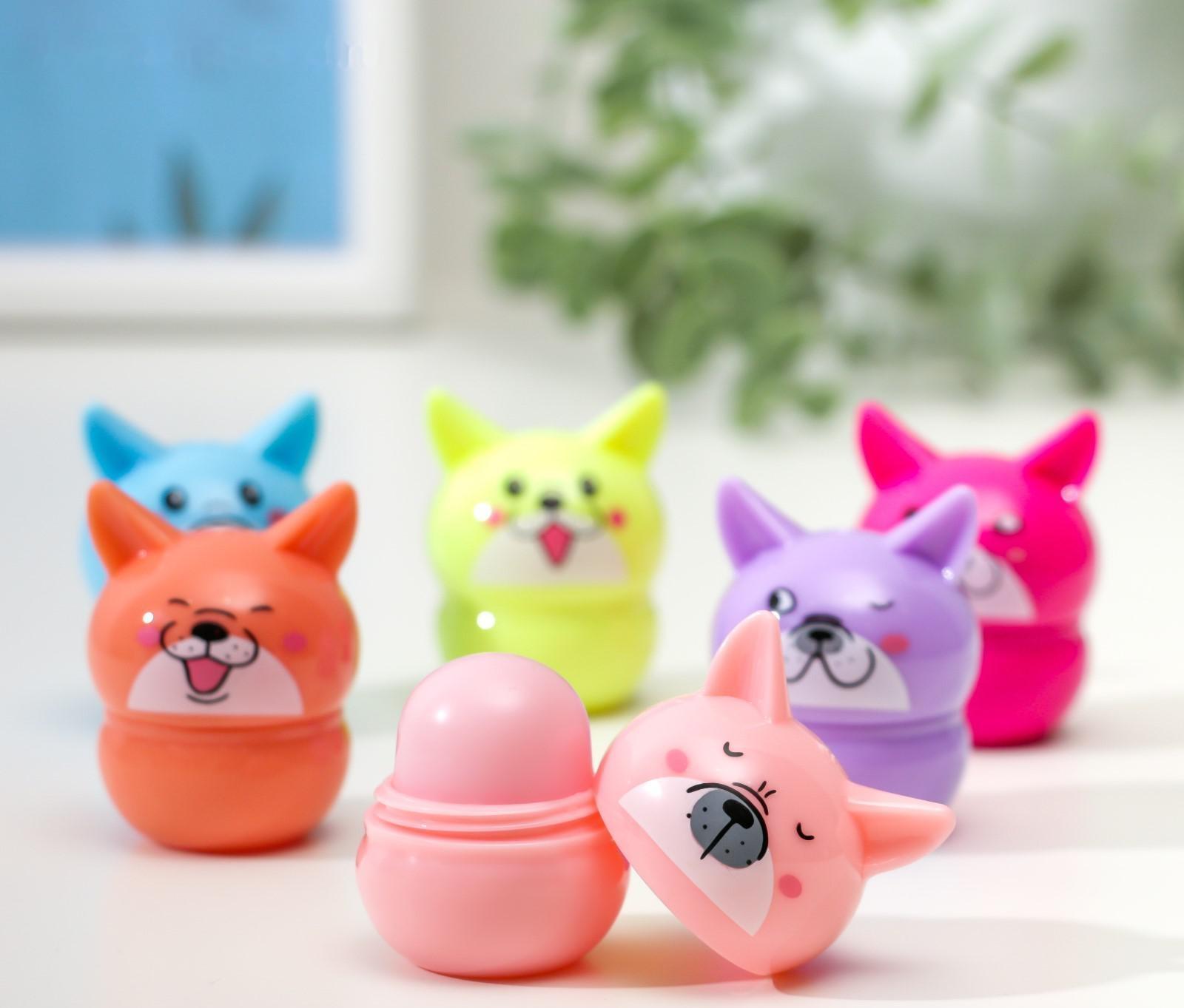 Бальзам для губ «Пёсик», микс цветов и ароматов