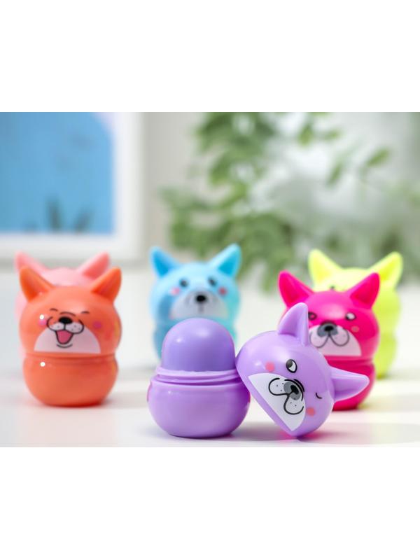 Бальзам для губ «Пёсик», микс цветов и ароматов