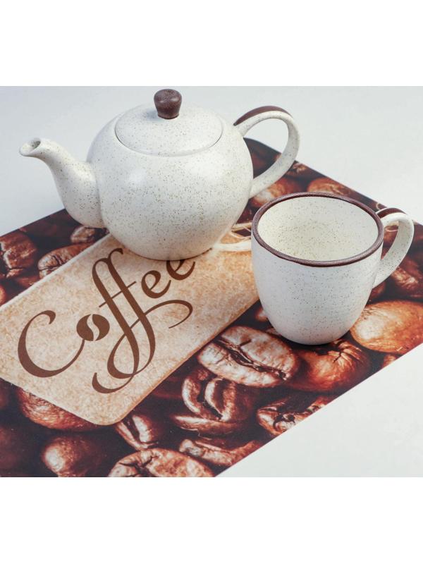 Салфетка кухонная, полипропилен, Мокка 410х270х0,4 мм