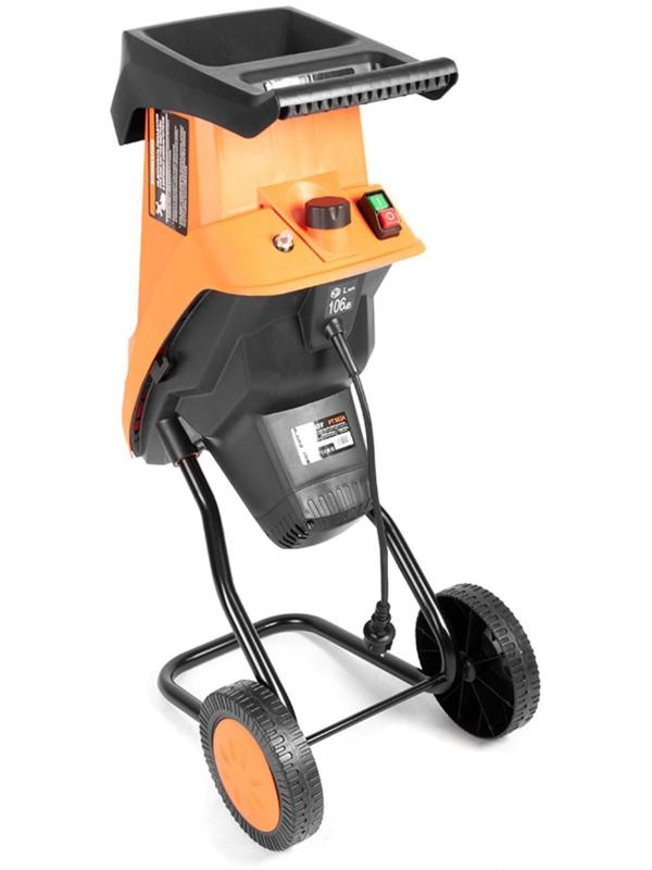 Измельчитель электрический PATRIOT PTSE24, 220 В, 2.4 кВт, 4500 об/мин, 50 л, max 40 мм