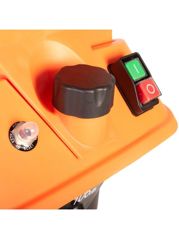 Измельчитель электрический PATRIOT PTSE24, 220 В, 2.4 кВт, 4500 об/мин, 50 л, max 40 мм