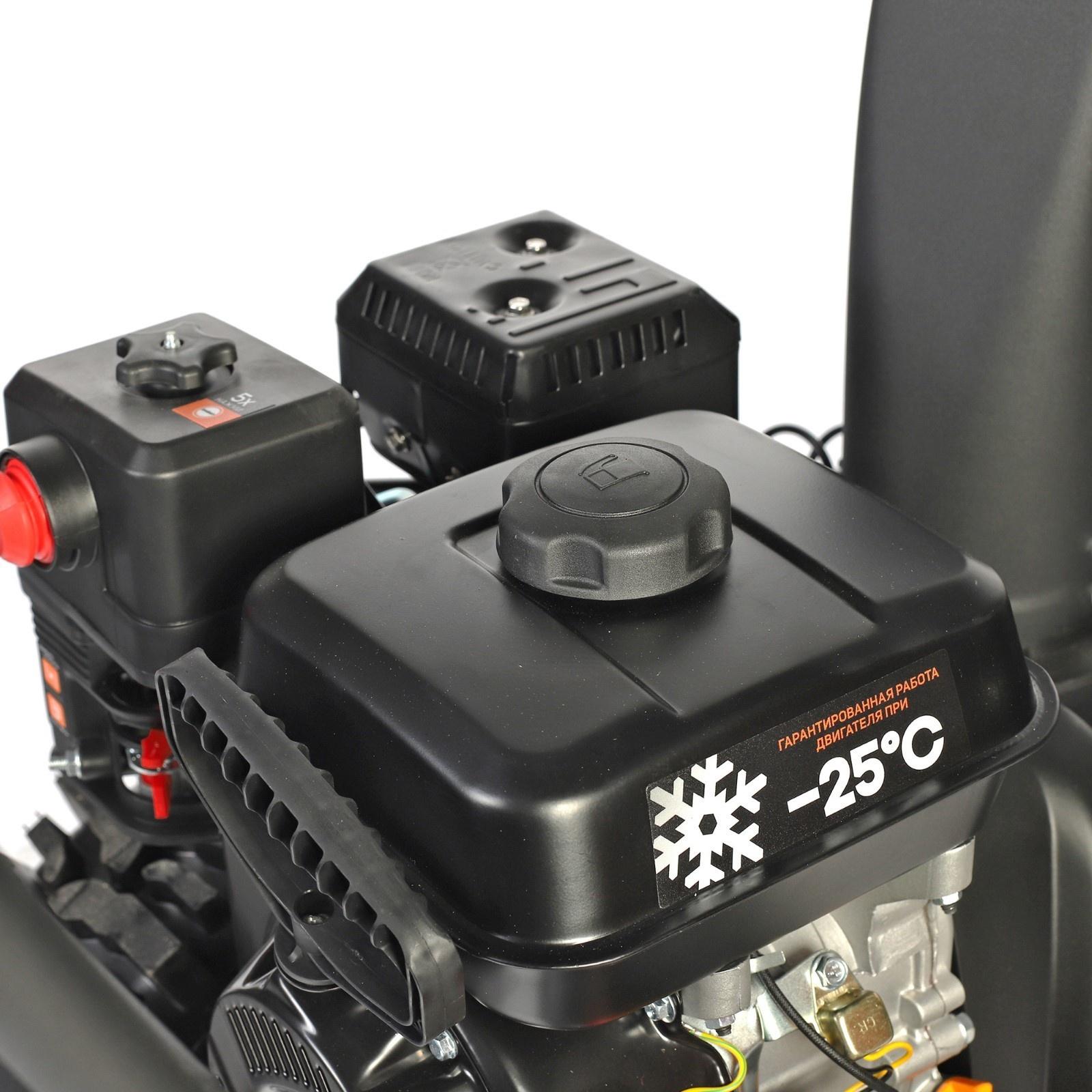 Снегоуборщик PATRIOT PS601, 4Т, 5100 Вт, 7 л.с, самоходный, ск. 5/2, шир./выс. 56/42 см