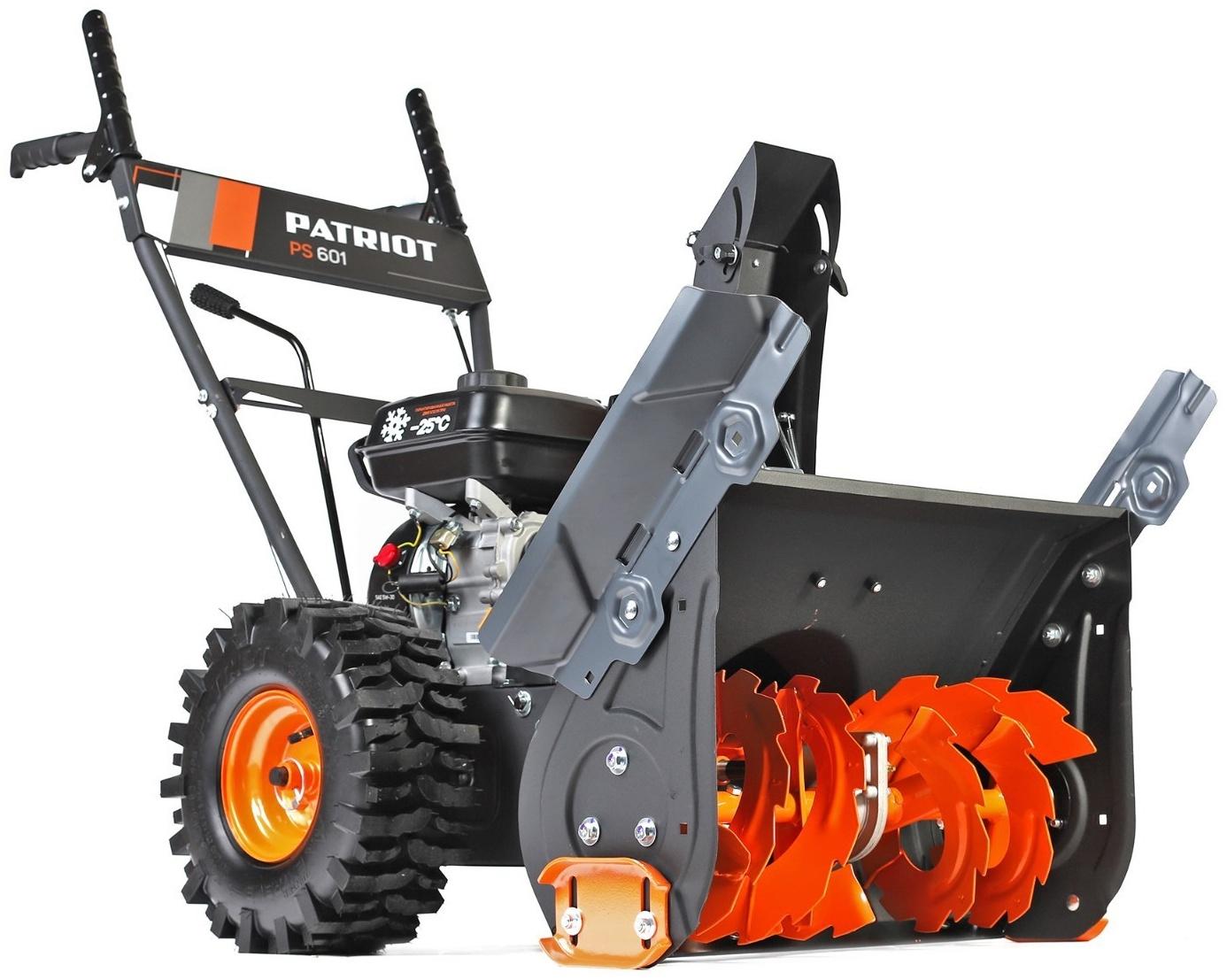Снегоуборщик PATRIOT PS601, 4Т, 5100 Вт, 7 л.с, самоходный, ск. 5/2, шир./выс. 56/42 см