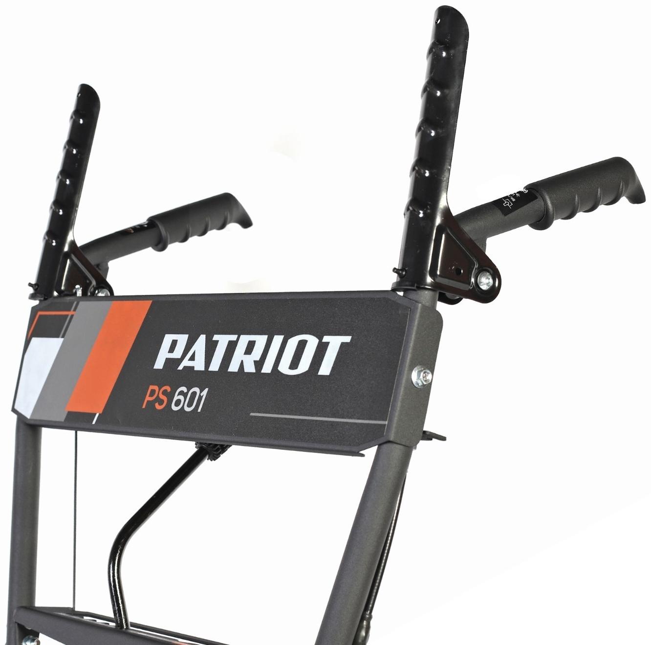 Снегоуборщик PATRIOT PS601, 4Т, 5100 Вт, 7 л.с, самоходный, ск. 5/2, шир./выс. 56/42 см