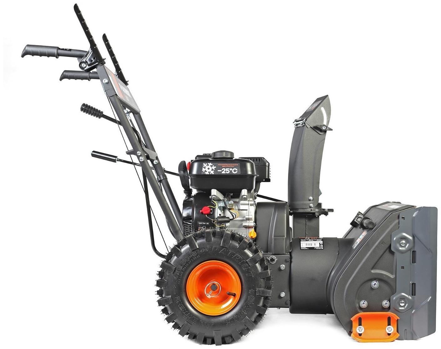 Снегоуборщик PATRIOT PS601, 4Т, 5100 Вт, 7 л.с, самоходный, ск. 5/2, шир./выс. 56/42 см