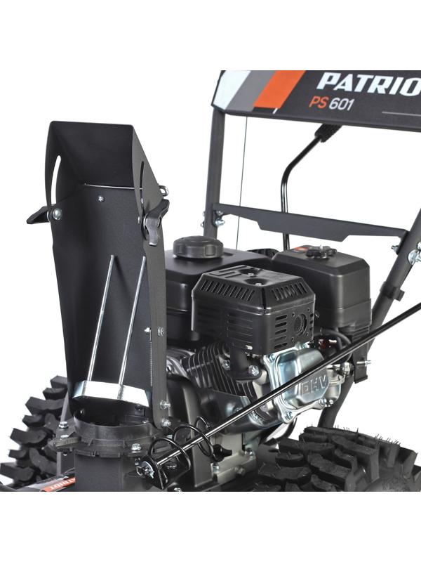 Снегоуборщик PATRIOT PS601, 4Т, 5100 Вт, 7 л.с, самоходный, ск. 5/2, шир./выс. 56/42 см