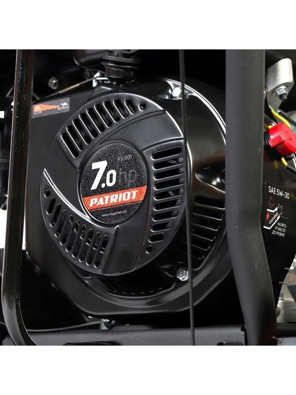 Снегоуборщик PATRIOT PS601, 4Т, 5100 Вт, 7 л.с, самоходный, ск. 5/2, шир./выс. 56/42 см