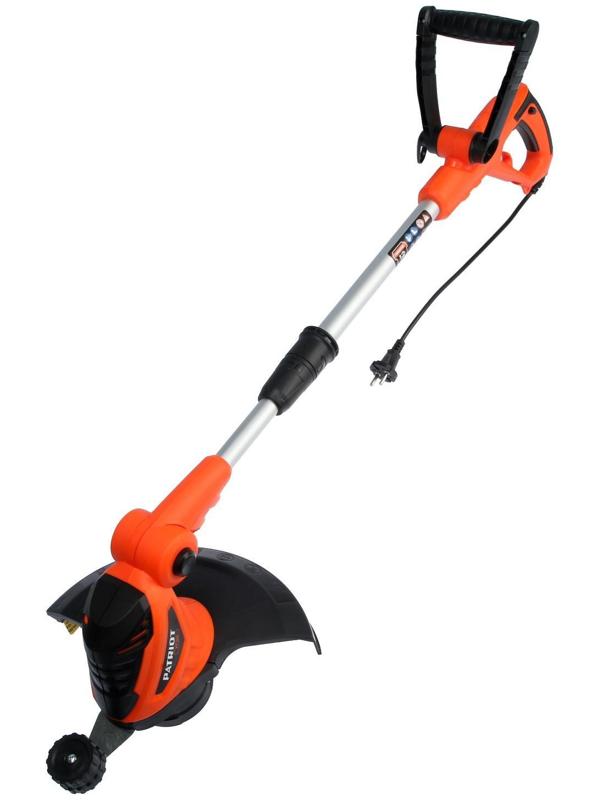 Триммер электрический PATRIOT PT 500, 500 Вт, телескопическая штанга, колесо, 10000 об/мин