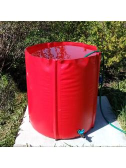 Бочка складная, 500 л, ПВХ, 550 гр/м², без крышки
