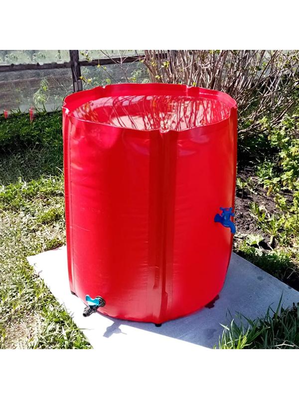 Бочка складная, 500 л, ПВХ, 550 гр/м², без крышки
