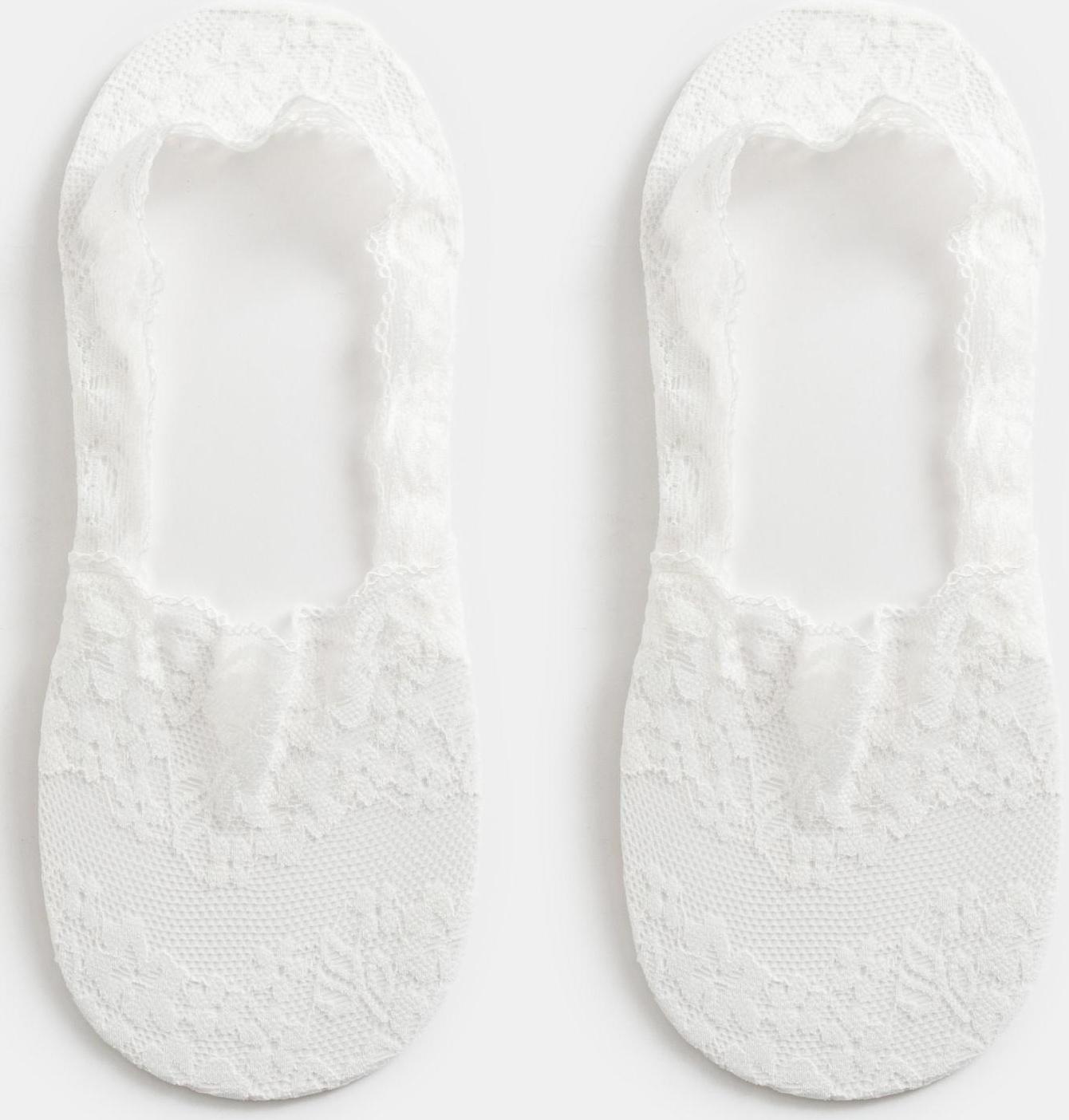 Носки-невидимки женские «Цветочки», размер 36-37 (23 см)