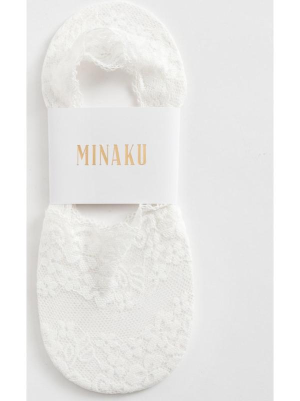 Носки-невидимки женские «Цветочки», размер 36-37 (23 см)