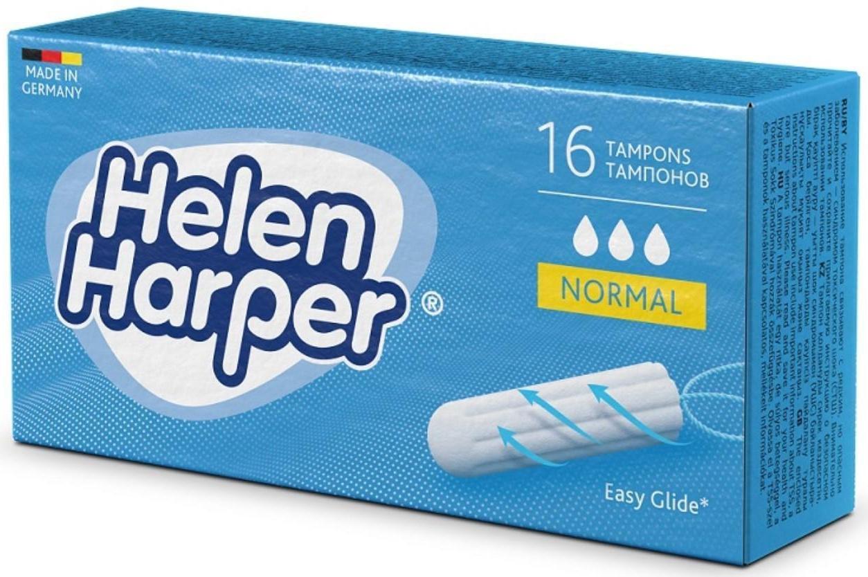 Тампоны безаппликаторные Helen Harper, Normal, 16 шт.