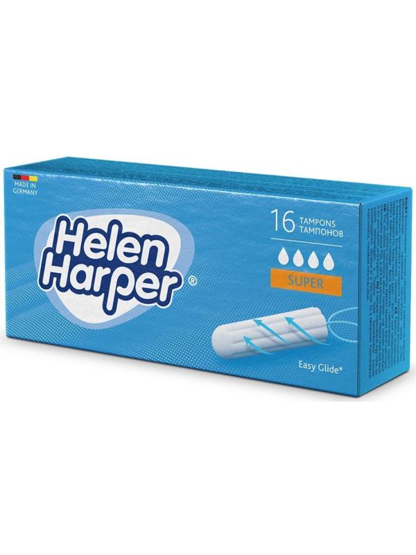 Тампоны безаппликаторные Helen Harper, Super, 16 шт.