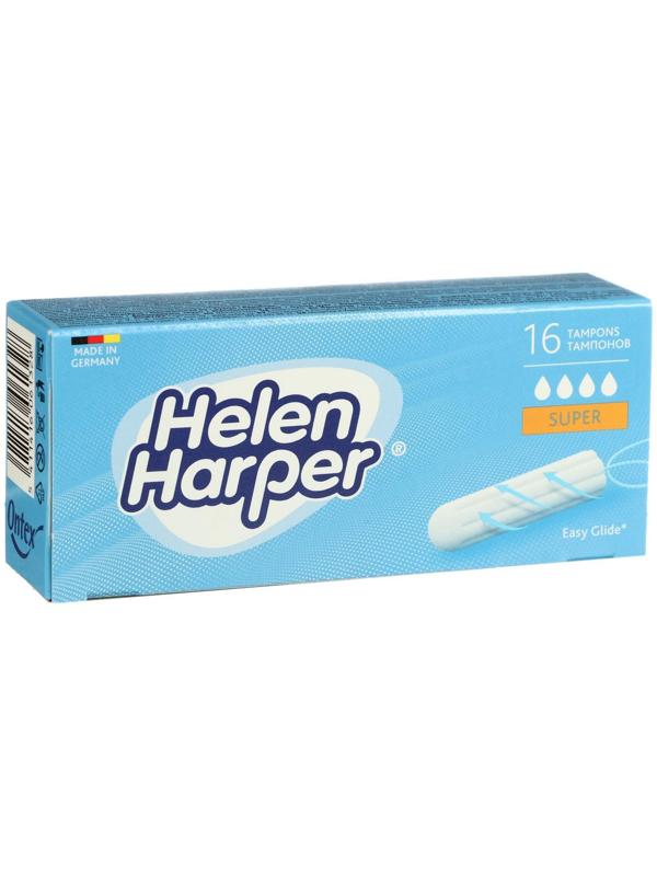 Тампоны безаппликаторные Helen Harper, Super, 16 шт.
