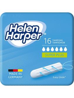 Тампоны безаппликаторные Helen Harper, Super Plus, 16 шт.